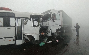 Andijonda avtobus va yuk mashinasining to'qnashuvi yuzasidan qo'shimcha ma'lumot berildi