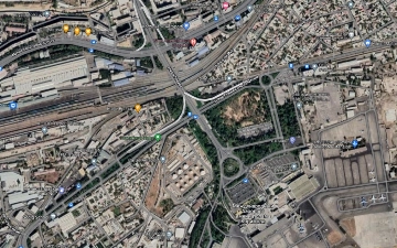 В Ташкенте частично перекрыли мост возле аэропорта — карта
