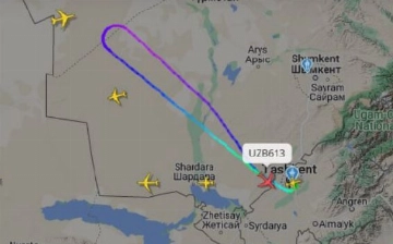 Самолет «Ташкент — Москва» развернулся из-за ухудшения здоровья пассажира