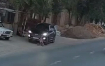 В Кашкадарье водитель Chery наехал на трехлетнего ребенка