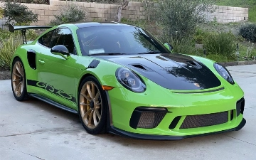 Фотошпионы засняли обновленный Porsche 911 GTR