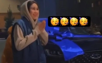 В Ташкенте жена подарила мужу авто за $40 000