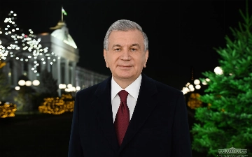 Шавкат Мирзиёев выступил с новогодним обращением к узбекистанцам