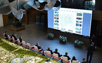 Шавкату Мирзиёеву представили проект «Великий Шелковый путь», который реализуют в Новом Ташкенте