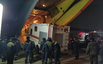 Узбекские спасатели готовятся к отбытию в Турцию (фото, видео)