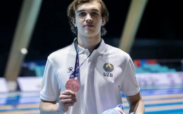 Узбекистанец Михаил Клешко завоевал «бронзу» на ЧА по водным видам спорта