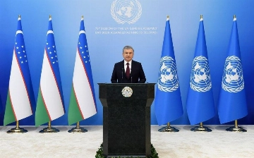 BMT Bosh assambleyasi Shavkat Mirziyoyev taklif etgan rezolyutsiyani ma'qulladi