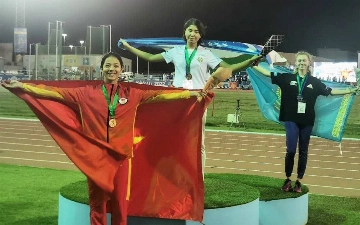 Узбекские легкоатлеты завоевали еще два «золота» Чемпионата Азии