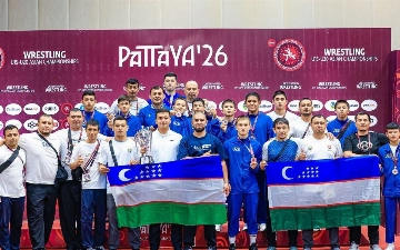 Греко-римские борцы Узбекистана U-15 стали победителями чемпионата Азии