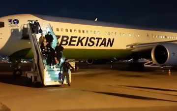 В Ташкент прибыл третий спецрейс с узбекистанцами, эвакуированными из Украины
