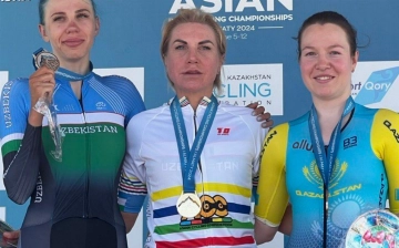 Узбекские велоспортсменки завоевали «золото» и «серебро» на ЧА