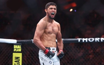 Нурсултан Рузибоев поднялся в рейтинге UFC