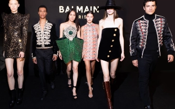 Французский дом высокой моды Balmain открыл свой новый бутик в Ташкенте