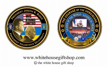Белый дом выставил на продажу коллекционные монеты с Владимиром Зеленским