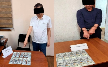 Toshkent viloyatida tadbirkordan 1000 dollar talab qilgan soliqchi ushlandi