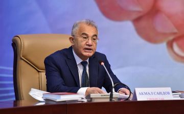 Акмаль Саидов выступил с речью об узбекско-таджикских отношениях
