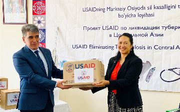 USAID предоставило оборудование Ферганскому областному центру фтизиатрии и пульмонологии