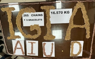 Двое узбекистанцев пытались провезти в Индию свыше 16 кг золота