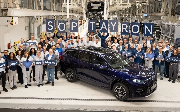 Volkswagen запустил производство нового кроссовера Tayron