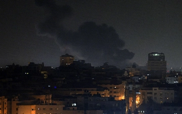 Израиль атаковал сектор Газа в ответ на выпущенную ракету 