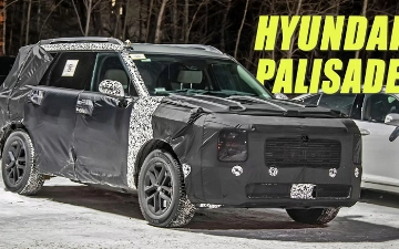Обновленный Hyundai Palisade засняли на дорожных тестах