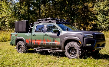 Nissan презентовал новый пикап Project Trailgater с кухней, грилем и холодильником