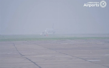 Noqulay ob-havo sababli Namangan va Andijon aeroportlari samolyotlarni qabul qilishni vaqtincha to'xtatdi