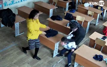 Избившая своего сына в школе учительница обвинила директора в сливе видео