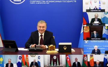 «Этот год для нас стал непростым»: под председательством Шавката Мирзиёева проходит заседание Совета глав государств СНГ