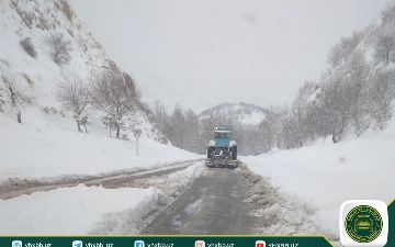 Движение на одном из перевалов Узбекистана будет временно прекращено
