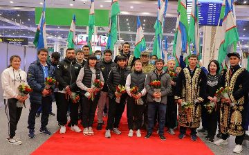 &nbsp;Узбекистанские дзюдоисты прибыли из Тбилиси с пятью медалями