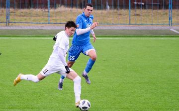 Красивый гол узбекистанского футболиста в ворота белорусов&nbsp;