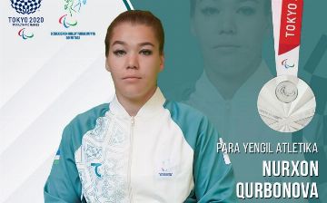 Нурхан Курбанова завоевала еще одну медаль Паралимпийских игр: на этот раз «серебро»