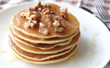 Рецепт вкусных американских панкейков на завтрак