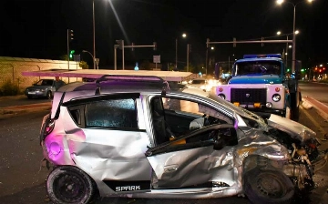 Toshkentda “Spark” va “Lacetti” ishtirokida YTH sodir bo'ldi 