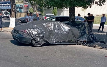 В Ташкенте столкнулись Nexia-1 и Audi за $140 тысяч — видео