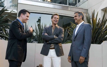 Клуни, Питт и Дэймон появятся в новом фильме «Четырнадцать друзей Оушена»