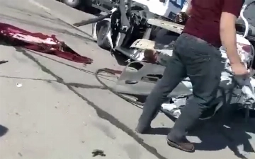 В Каракалпакстане столкнулись грузовик MAN и Cobalt, есть погибший (видео)