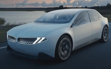 BMW показал электрический седан Neue Klasse Electric Sedan на видео