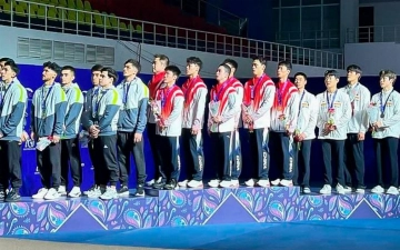 Узбекские гимнасты завоевали пять медалей на ЧА