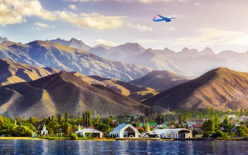 Centrum Air открывает летний маршрут: прямые рейсы из Ташкента на Иссык-Куль