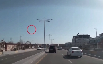 В Ташкенте заметили падение неопознанного объекта, похожего на метеорит