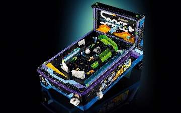 LEGO представила рабочий пинбольный автомат из конструктора
