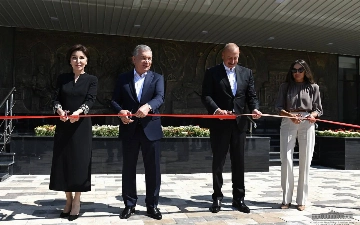 Президент открыл школу в Карабахе (фото)
