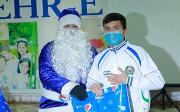 Pepsi продолжает дарить Новогоднее чудо детям со всего Узбекистана