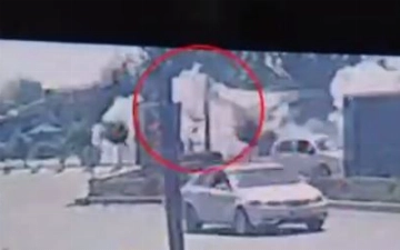 Взорвался еще один газовый баллон грузовика Havas — видео