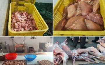 В Кибрае накрыли цех с двумя тоннами несъедобного мяса