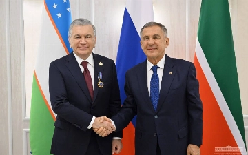 Shavkat Mirziyoyev Tataristonning “Doʻstlik” ordeni bilan taqdirlandi