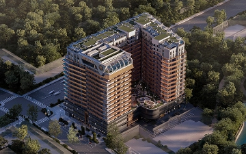 Nirvana Luxury Residence предлагает квартиры от 38 м², включая эксклюзивные пентхаусы