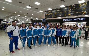 Молодежная сборная Узбекистана по дзюдо отправилась в Италию